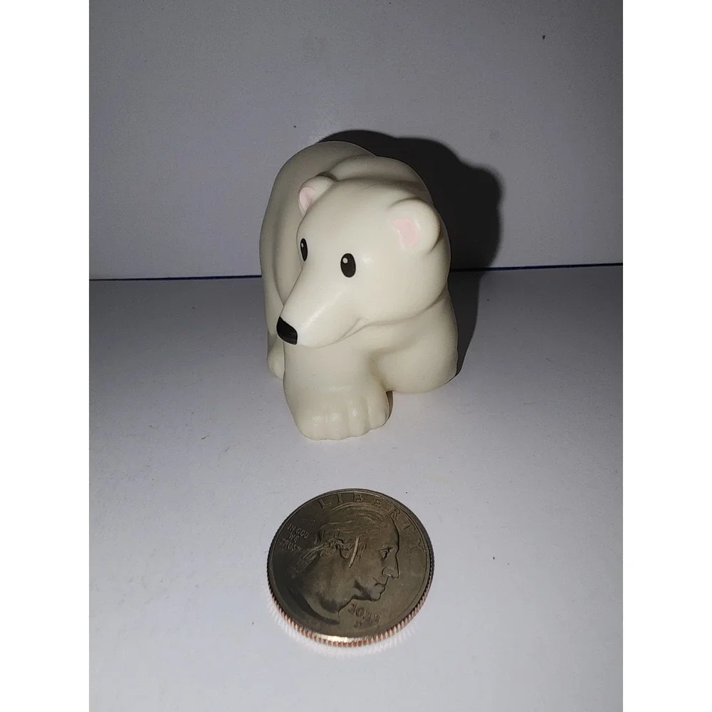 Fisher Price Little People Replacement‎ Toy Polar Bear